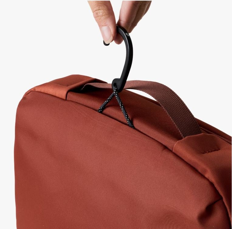 Hanging Toiletry Kit Plus 8L - Clay | Bellroy | Men&#39;s Grooming &amp; Toiletry Bags | Thirty 16 Williamstown