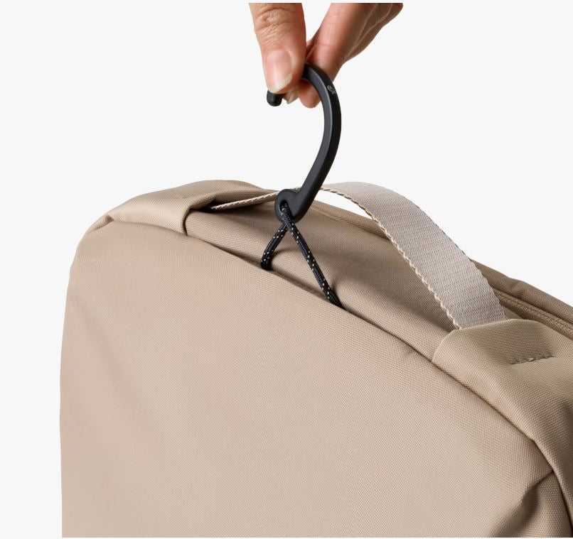 Hanging Toiletry Kit Plus 8L - Stone | Bellroy | Men&#39;s Grooming &amp; Toiletry Bags | Thirty 16 Williamstown