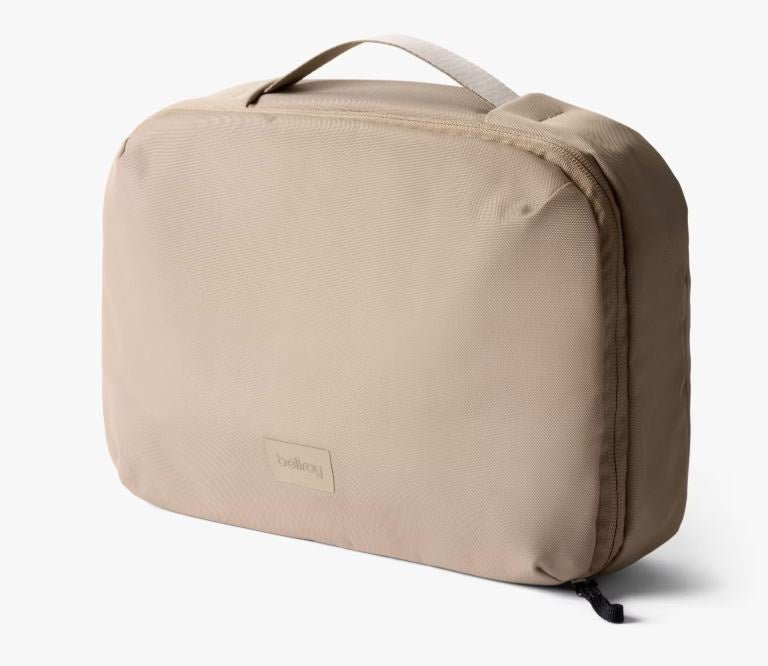 Hanging Toiletry Kit Plus 8L - Stone | Bellroy | Men's Grooming & Toiletry Bags | Thirty 16 Williamstown