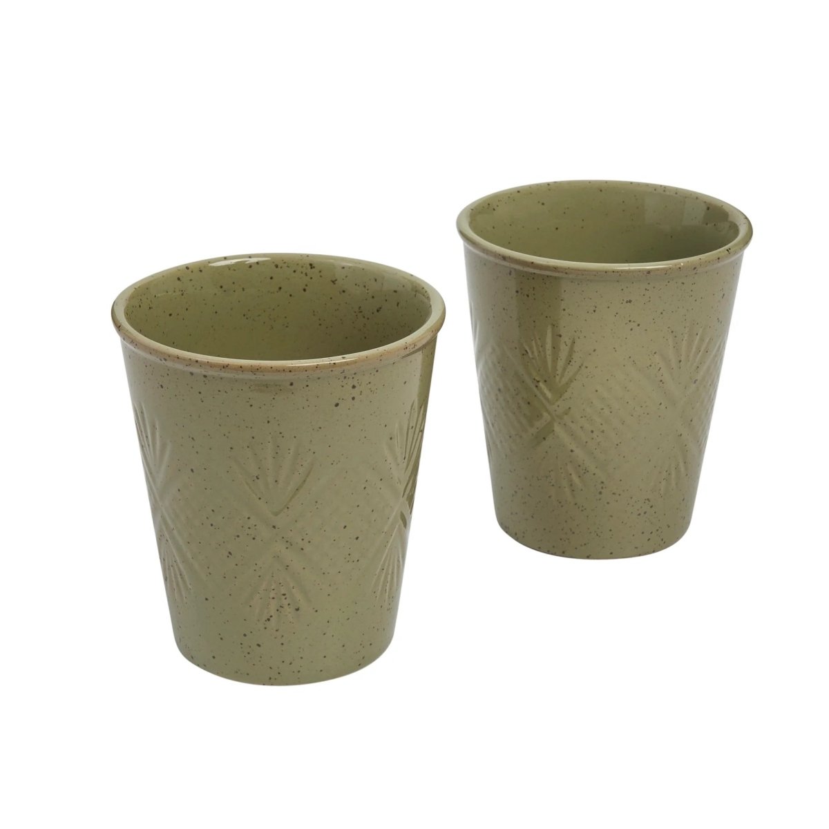Hardware Lane 2pc Latte Mug - Peppercorn | Robert Gordon | Mugs &amp; Cups | Thirty 16 Williamstown