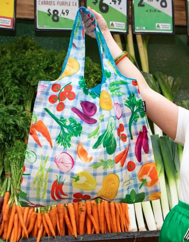 Harvest Party Reusable Shopping Bag | Ruby Olive | Shoppers | Thirty 16 Williamstown