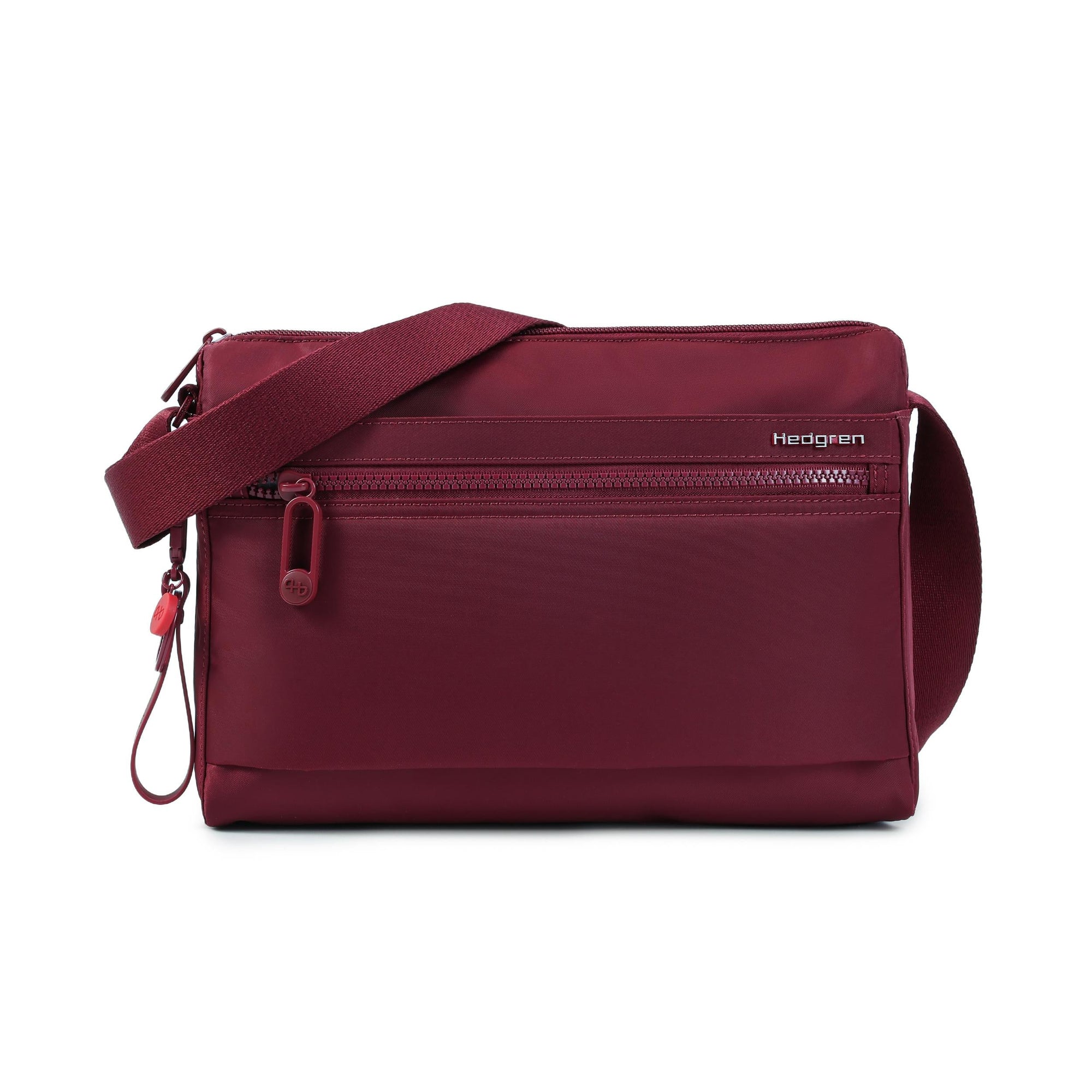 Eye Neo Medium Crossbody Bag RFID - Maroon Banner