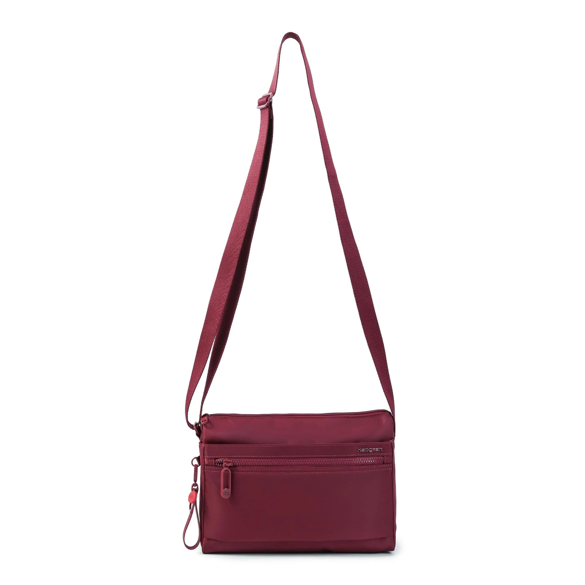 Eye Neo Medium Crossbody Bag RFID - Maroon Banner