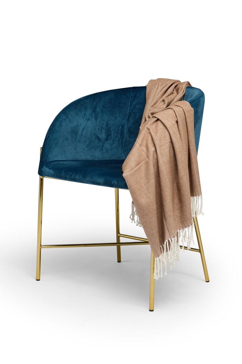 Herringbone Throw - Toffee | Alashan Cashmere | Throws & Rugs | Thirty 16 Williamstown