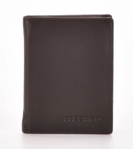 Hibberd Leather RFID Safe Wallet - Brown | Cobb & Co | Men's Wallets | Thirty 16 Williamstown