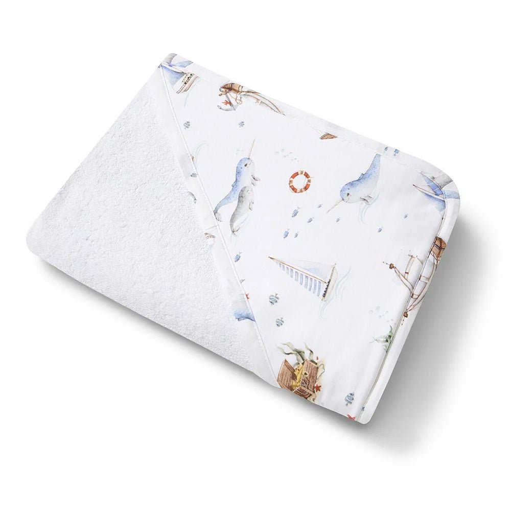 Hooded Towel - Set Sail | Snuggle Hunny | Bath Time | Thirty 16 Williamstown