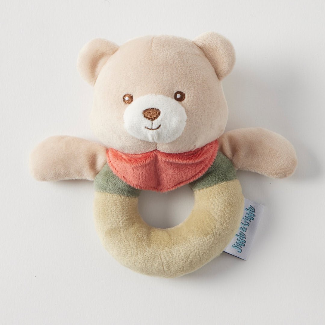 Hugglies Bear Rattle | Jiggle & Giggle | Comforters, Teethers & Rattles | Thirty 16 Williamstown