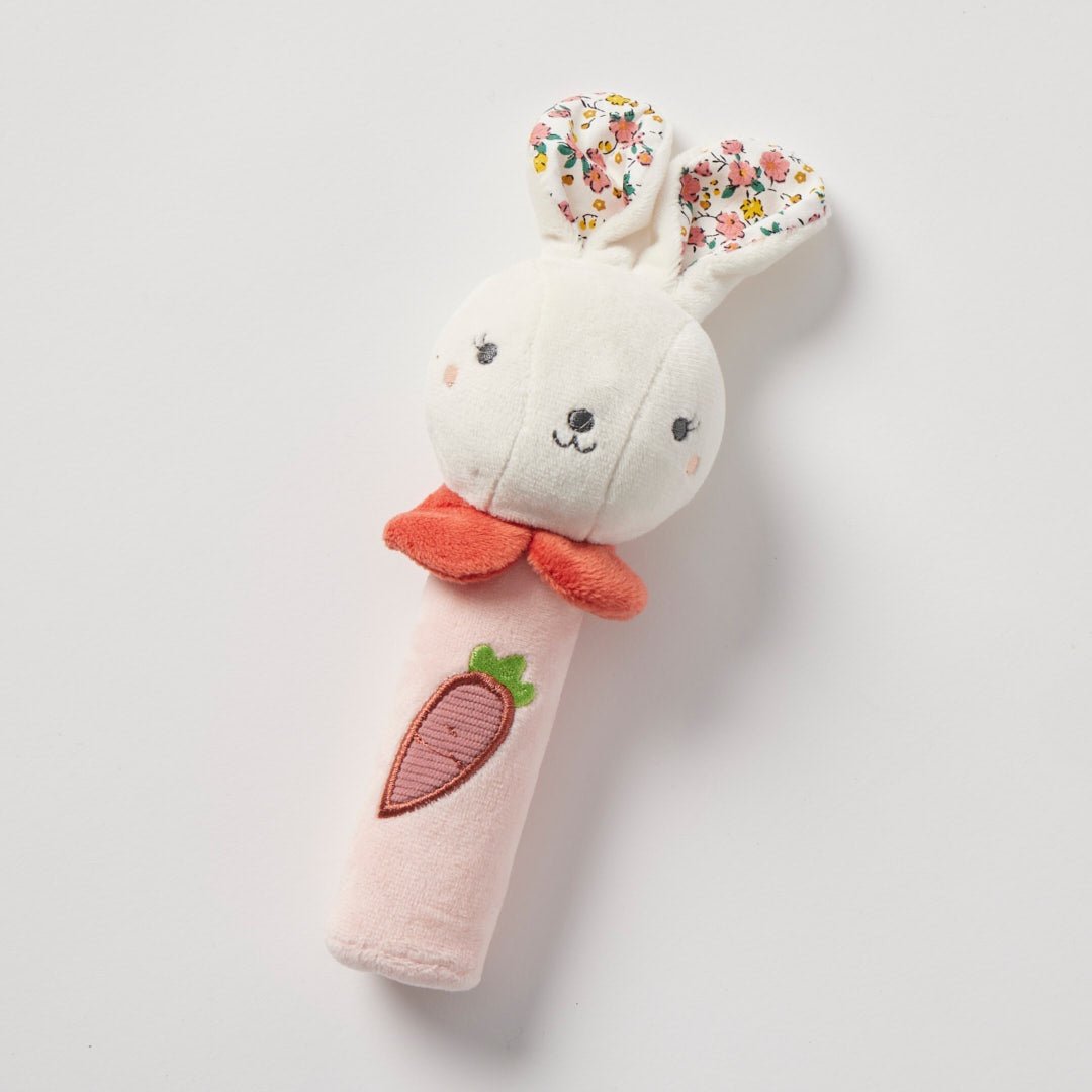 Hugglies Bunny Squeaker | Jiggle & Giggle | Comforters, Teethers & Rattles | Thirty 16 Williamstown