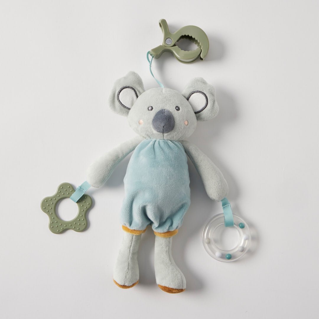 Hugglies Koala Clip - On Toy | Jiggle & Giggle | Stacking/Activity Toys | Thirty 16 Williamstown