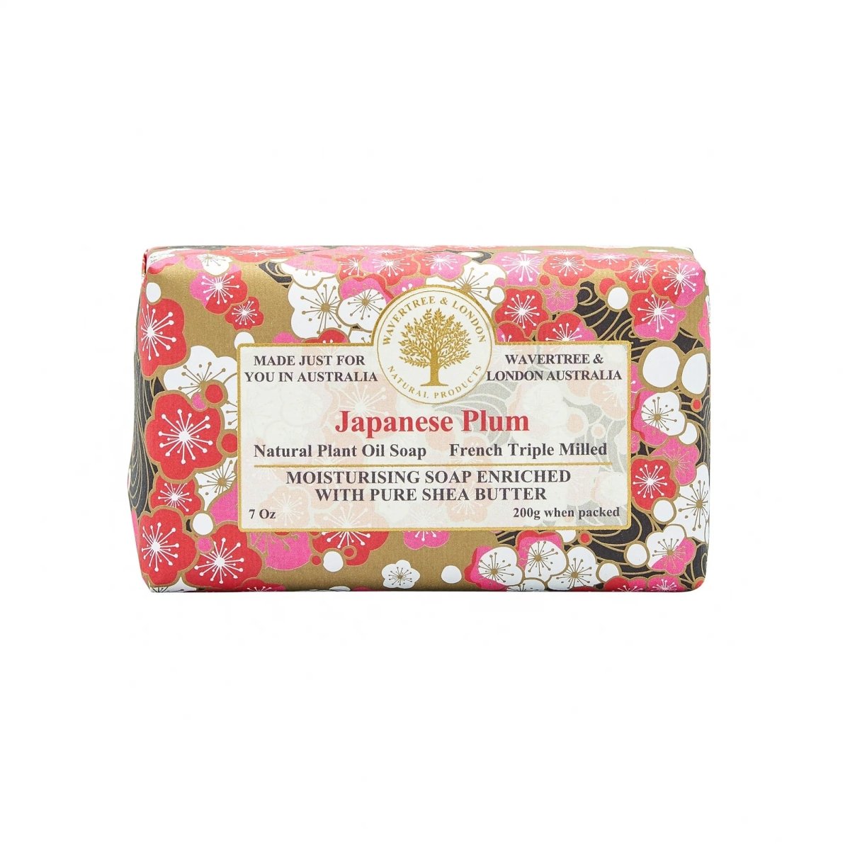 Japanese Plum Soap Bar 200g | Wavertree & London | Soaps | Thirty 16 Williamstown
