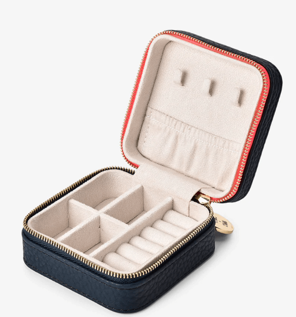 Jewellery Case - Navy | Elms + King | Accessories | Thirty 16 Williamstown