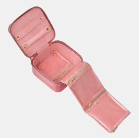 Jewellery Cube - Luxe Velvet Coral | Tonic | Accessories | Thirty 16 Williamstown