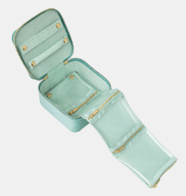 Jewellery Cube - Luxe Velvet Seafoam | Tonic | Accessories | Thirty 16 Williamstown