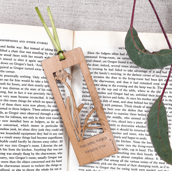 Kangaroo Paw Bookmark | Buttonworks Australia | Stationery | Thirty 16 Williamstown