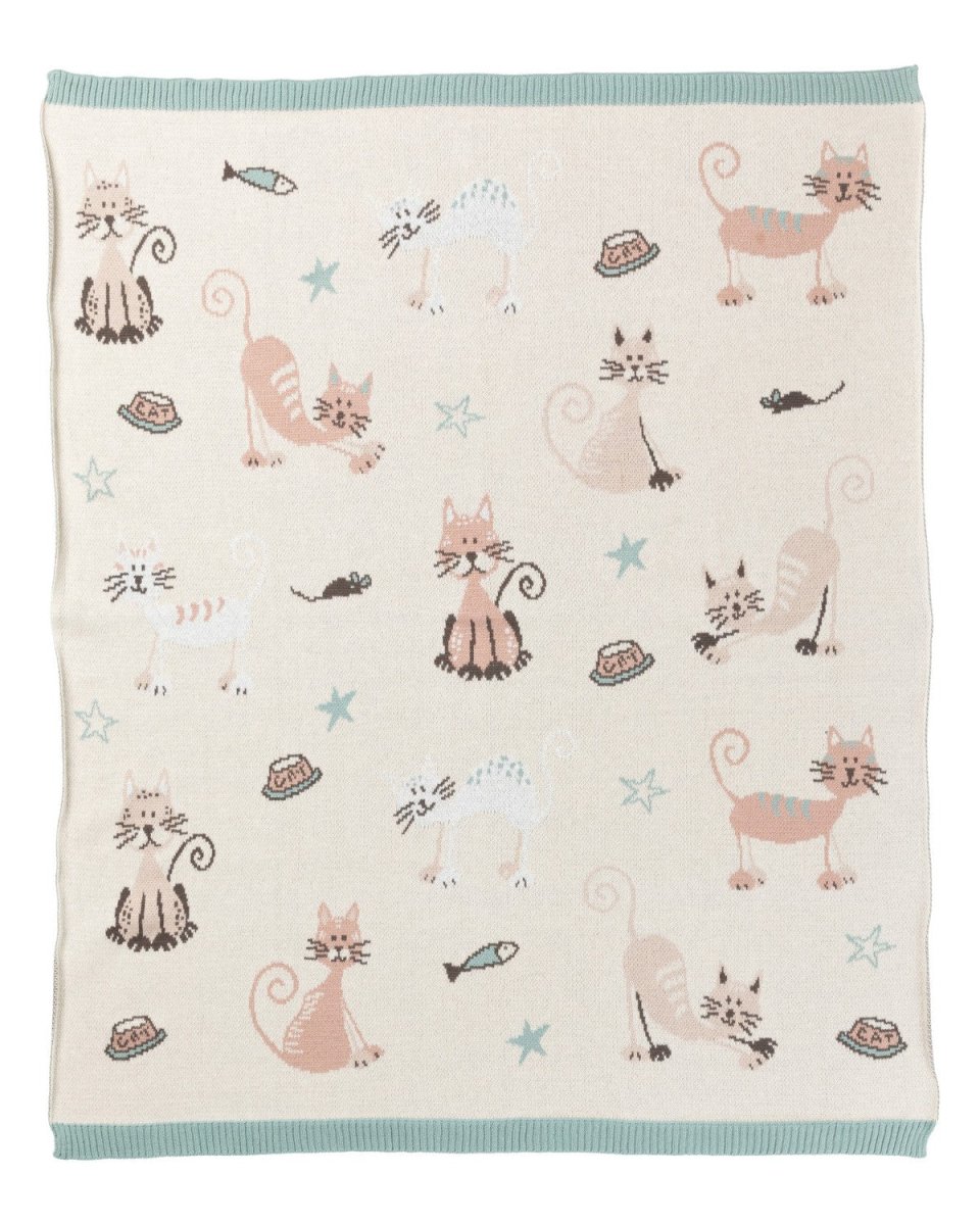 Kara Kitty Baby Blanket | Indus | Bedding, Blankets & Swaddles | Thirty 16 Williamstown