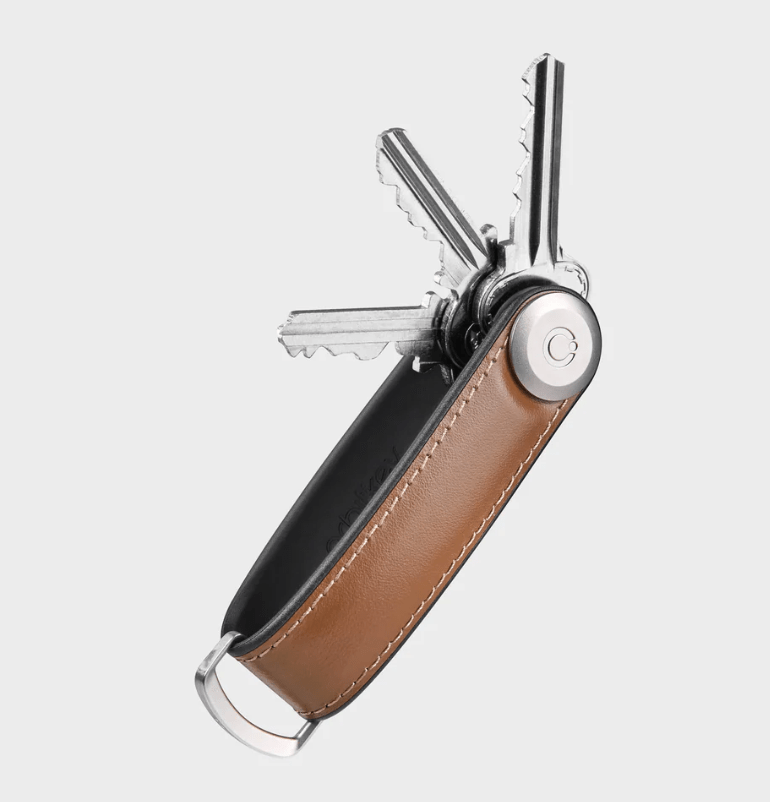 Key Organiser Hybrid Leather - Acorn | Orbitkey | Accessories | Thirty 16 Williamstown