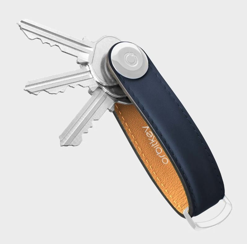 Key Organiser MATT Leather - Dusk | Orbitkey | Accessories | Thirty 16 Williamstown