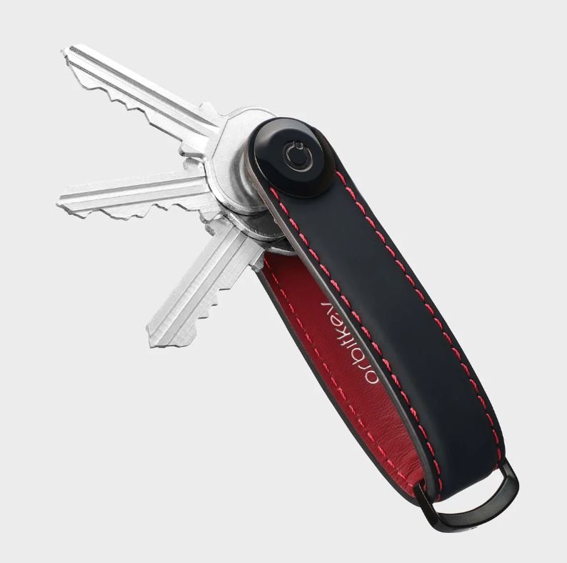 Key Organiser MATT Leather - Ember | Orbitkey | Accessories | Thirty 16 Williamstown