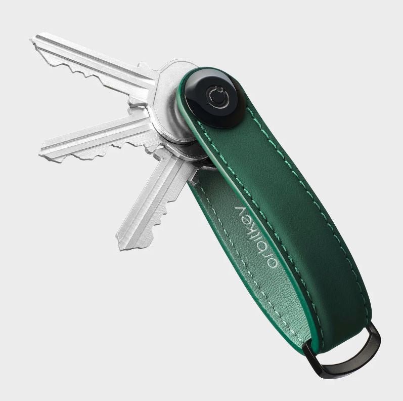 Key Organiser MATT Leather - Forest | Orbitkey | Accessories | Thirty 16 Williamstown