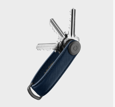 Key Organiser Saffiano Leather - Oxford Navy | Orbitkey | Accessories | Thirty 16 Williamstown