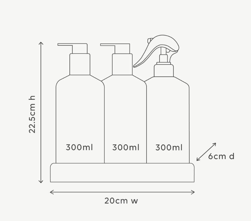 Kitchen Trio - Dish Wash, Hand Wash &amp; Bench Spray (Midnight Blue) Lemon &amp; Pomegranate +Coconut &amp; Wild Orange | Al.ive Body | At The Sink | Thirty 16 Williamstown