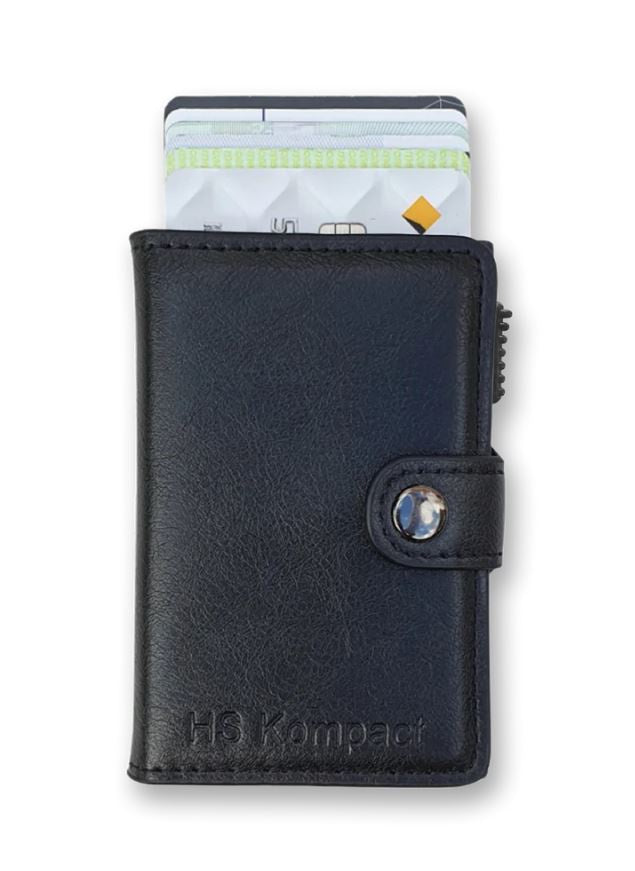 Kompact Classic RFID - Black | HS Kompact | Men's Wallets | Thirty 16 Williamstown