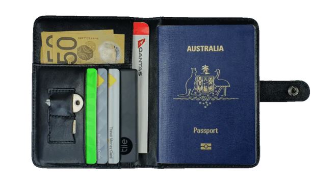 Kompact Wanderer - Black | HS Kompact | Men&#39;s Wallets | Thirty 16 Williamstown
