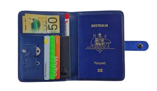 Kompact Wanderer - Navy | HS Kompact | Men&#39;s Wallets | Thirty 16 Williamstown