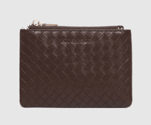 Kuta Purse - Woven Chocolate | Louenhide | Coin Purses & Wallets | Thirty 16 Williamstown