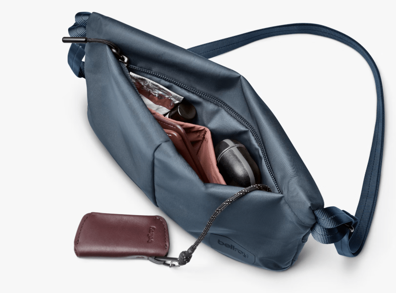 Laneway Sacoche 3.5L - Blue Steel | Bellroy | Travel Bags | Thirty 16 Williamstown