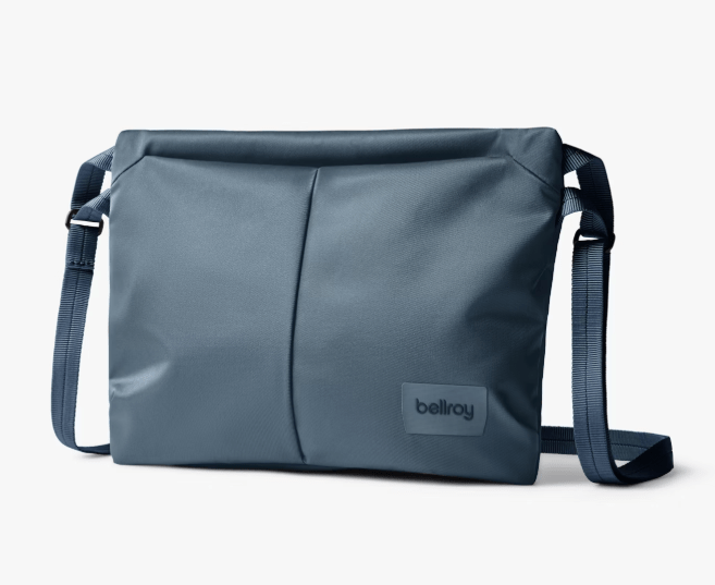 Laneway Sacoche 3.5L - Blue Steel | Bellroy | Travel Bags | Thirty 16 Williamstown