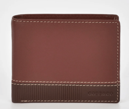 Langford Two Tone RFID Bifold Men's Leather Wallet - Brown | Cobb &amp; Co | Men's Wallets | Thirty 16 Williamstown