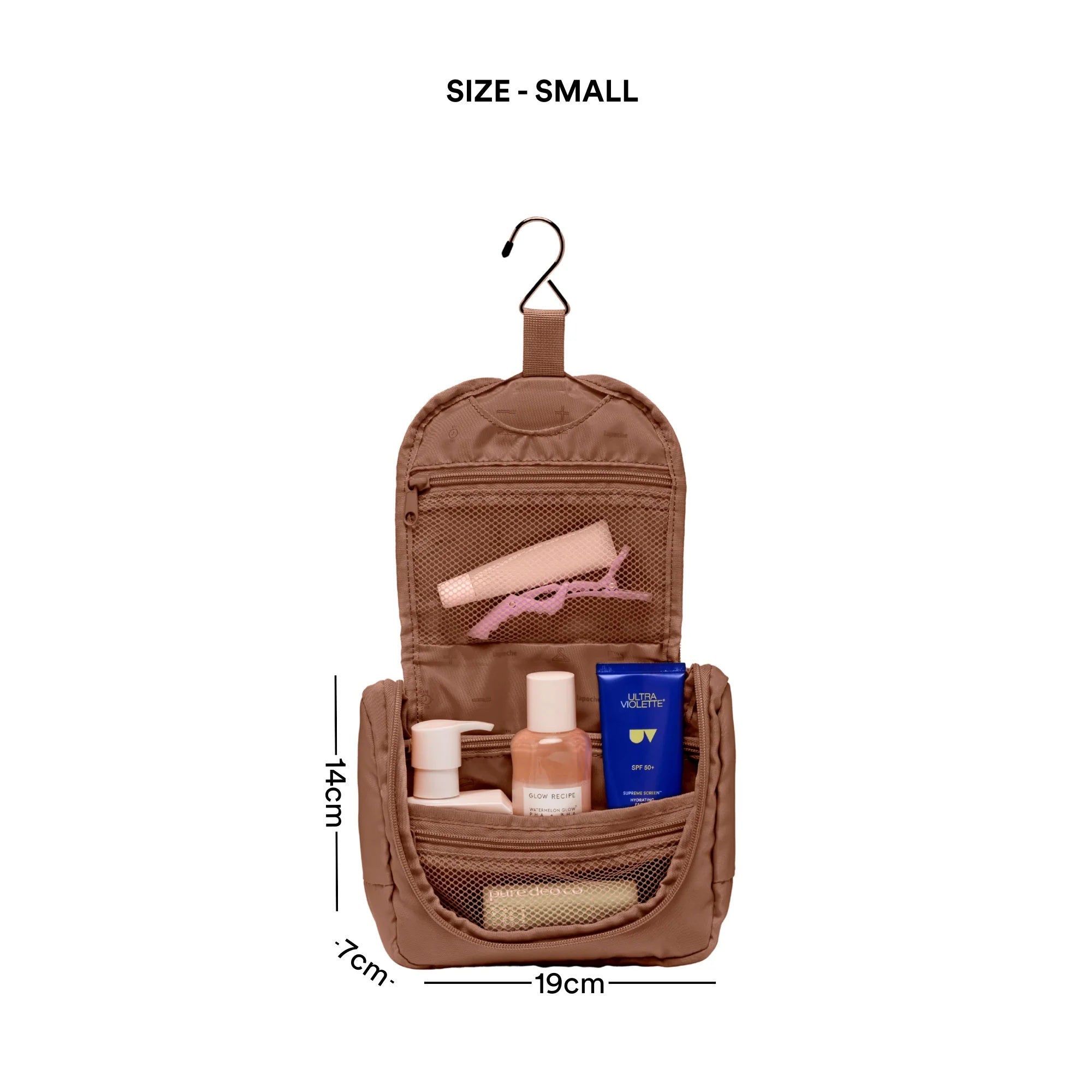 Toiletry Organiser Small - Mocha