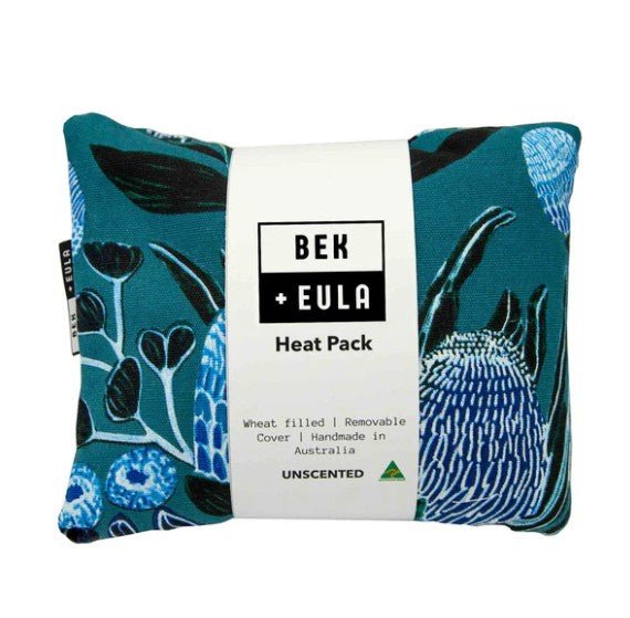 Large Heat Pack - Blue Banksia | Bek + Eula | Heat Packs, Eye Pillows &amp; Masks | Thirty 16 Williamstown