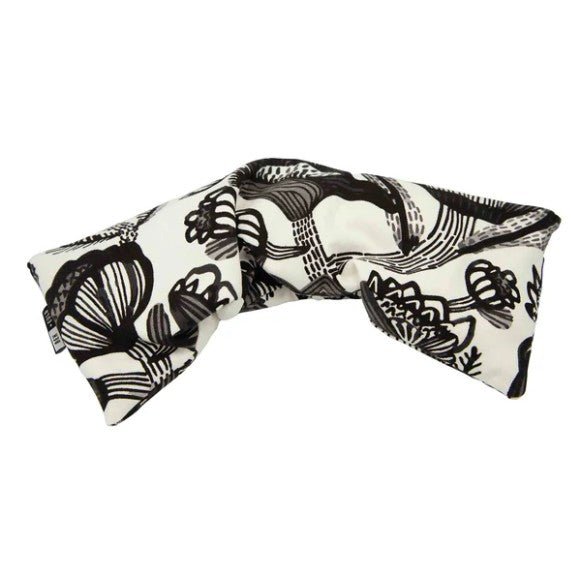 Large Heat Pack - Modern Mono Floral | Bek + Eula | Heat Packs, Eye Pillows &amp; Masks | Thirty 16 Williamstown