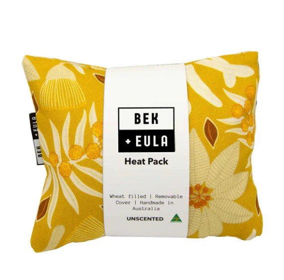 Large Heat Pack - Mustard Wattle | Bek + Eula | Heat Packs, Eye Pillows & Masks | Thirty 16 Williamstown
