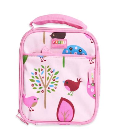 Large Lunch / Bento Cooler Bag - Chirpy Bird | Penny Scallan | Lunch Boxes & Drink Bottles | Thirty 16 Williamstown