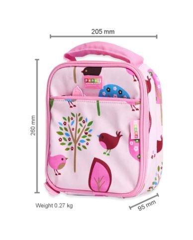 Large Lunch / Bento Cooler Bag - Chirpy Bird | Penny Scallan | Lunch Boxes &amp; Drink Bottles | Thirty 16 Williamstown