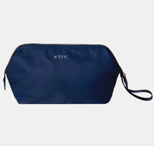 Large Makeup Bag Splash - Navy | Tonic | Cosmetic Bags | Thirty 16 Williamstown