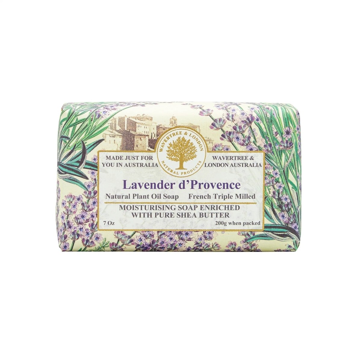 Lavender d'Provence Soap Bar 200g | Wavertree & London | Soaps | Thirty 16 Williamstown
