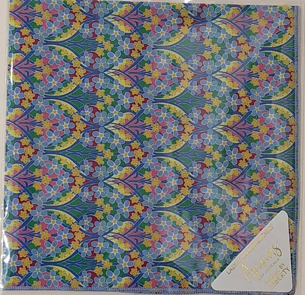 Liberty Print Hankie - Iona Flower | Annas of Australia | Hankies | Thirty 16 Williamstown