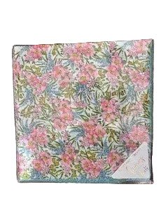 Liberty Print Hankie - Swirling Petals Aqua | Annas of Australia | Hankies | Thirty 16 Williamstown