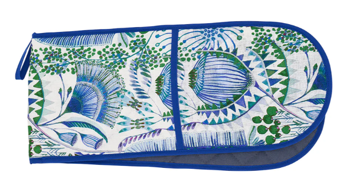 Linen Double Oven Mitt - Bush Botanical | Annabel Trends | Aprons, Mitts & Tea Towels | Thirty 16 Williamstown