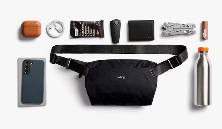 Lite Sling Mini - Black | Bellroy | Travel Bags | Thirty 16 Williamstown