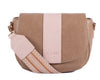 Lizzie - Caramel/Pastel Pink | Liv &amp; Milly | Handbags | Thirty 16 Williamstown