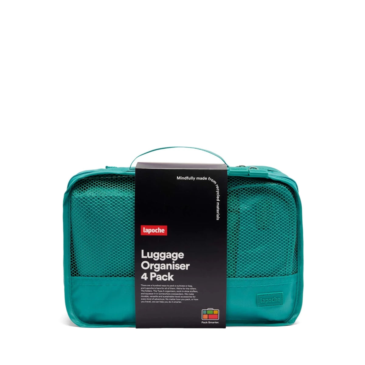 Luggage Organiser 4 Pack - Spruce | Lapoche | Travel Accessories | Thirty 16 Williamstown