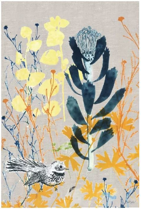 Luxury Non Smear Tea Towel - Protea | KE Design | Aprons, Mitts & Tea Towels | Thirty 16 Williamstown