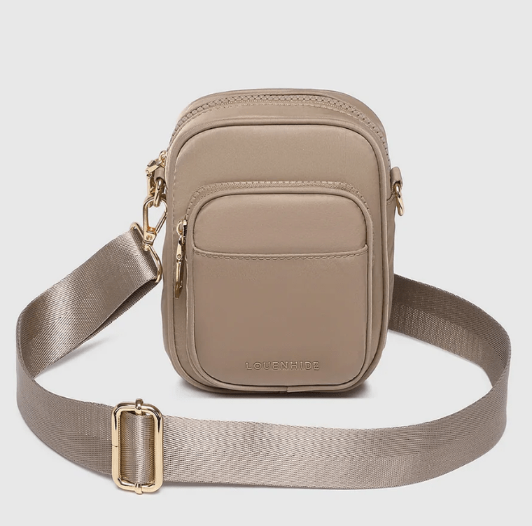 Lyla Phone Bag - Mocha | Louenhide | Handbags | Thirty 16 Williamstown