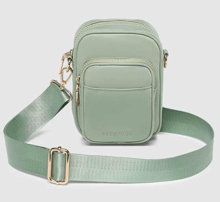 Lyla Phone Bag - Sage Green | Louenhide | Handbags | Thirty 16 Williamstown