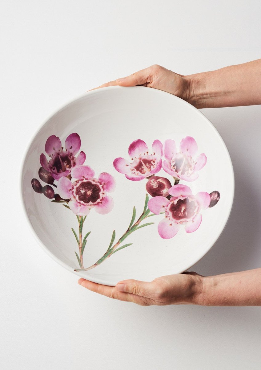 Macro Botanics Bowl Large - Geraldton Wax | Angus &amp; Celeste | Serving Ware | Thirty 16 Williamstown